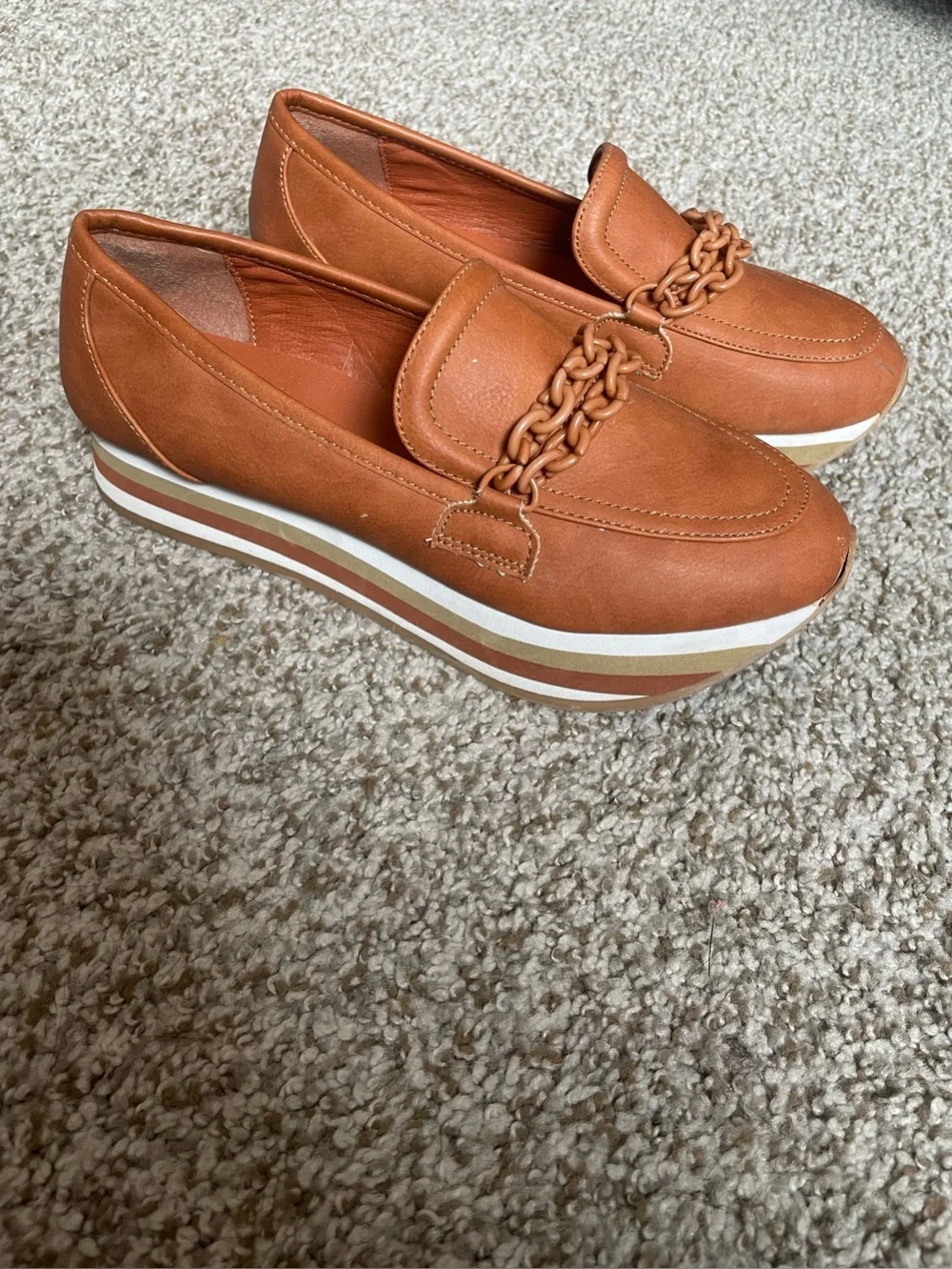 Coconuts by Matisse Carleen Platform Loafers Sz 7